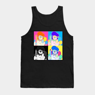 Pom Pom Pop Tank Top